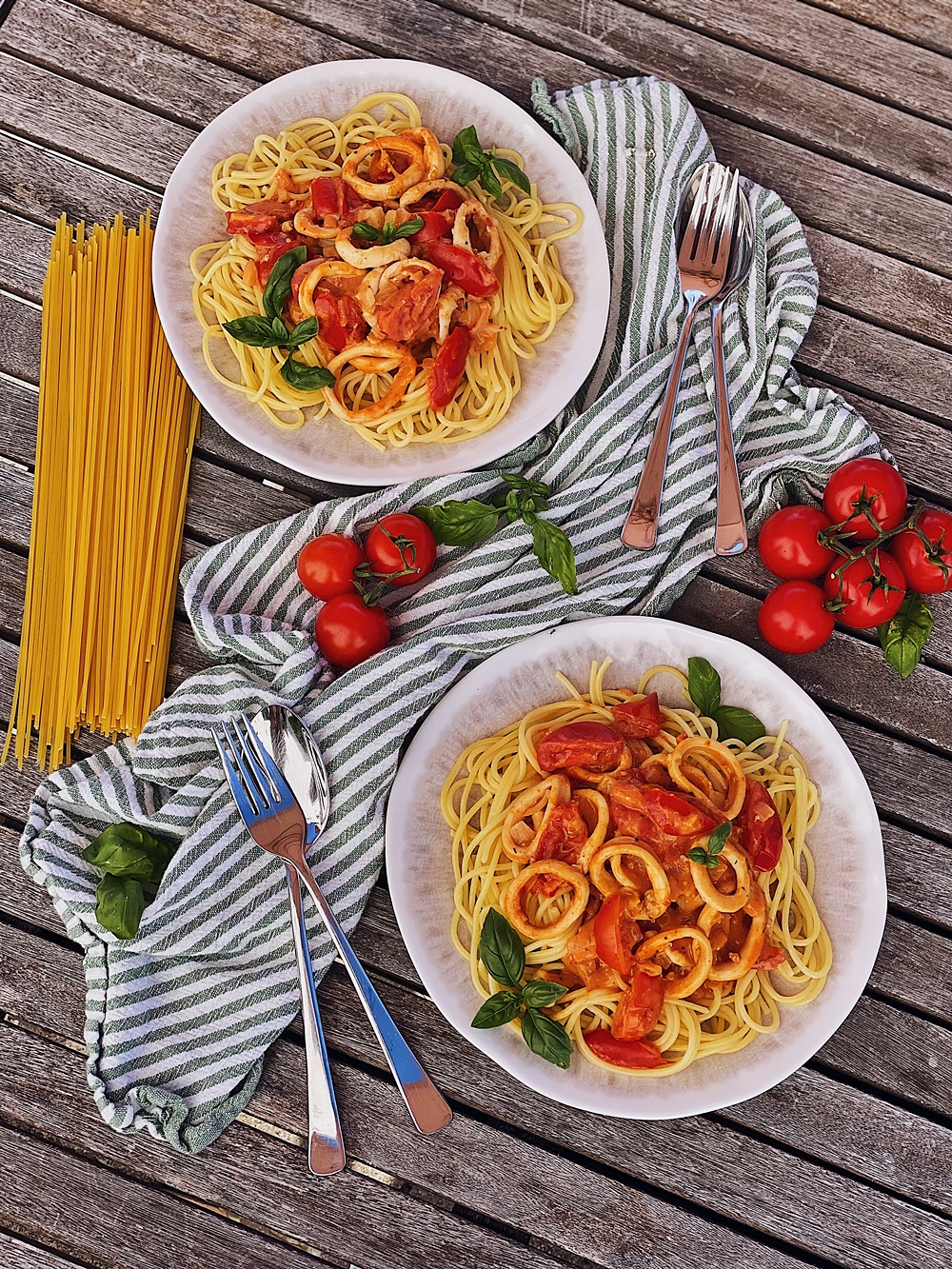 Spaghetti Meeresfrüchte Spaghetti Frutti Di Mare — Rezepte Suchen